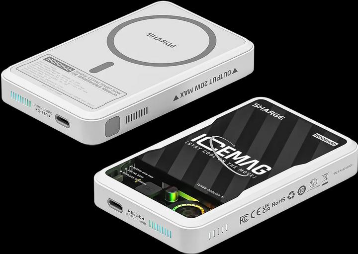 Actual product image Sharge Icemag (10000 mAh, 20 W, 37 Wh)