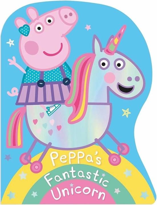 Immagine prodotto Il fantastico libro da tavolo di Peppa a forma di unicorno (Inglese)