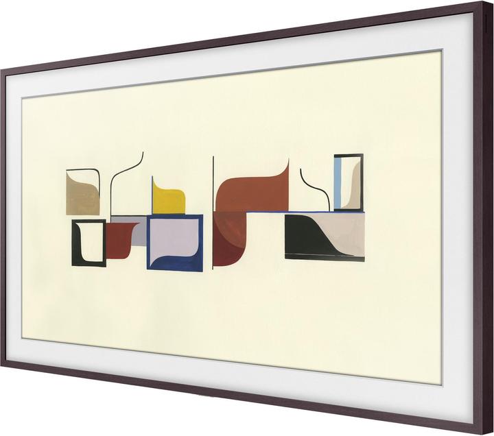Produktbild Samsung Rahmen zu Frame TV 49", Walnuss (Dunkles Holz) Aluminium und Holz (Diverse)