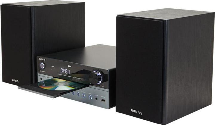 Actual product image Aiwa MSBTU-700 mikrojärjestelmä, hopea (Bluetooth, CD player, 1x 25 W)