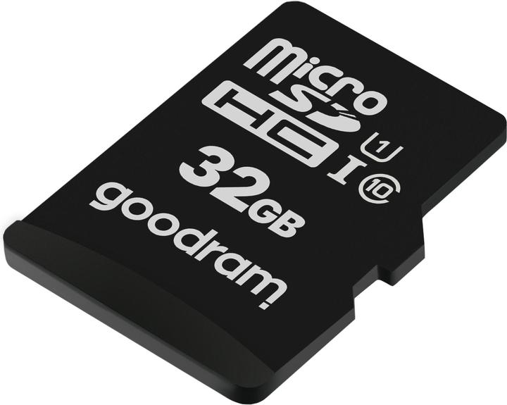 Immagine prodotto Goodram M1A4-0320R12 - 32 GB - MicroSD - Classe 10 - UHS-I - 100 MB/s - 10 MB/s (32 GB, microSD, U1, UHS-I)