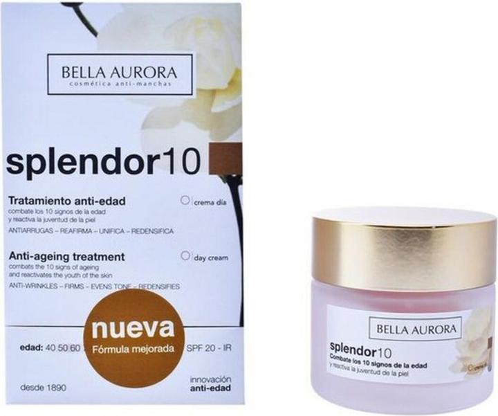 Bella Aurora SPLENDOR 10 tratamiento anti-edad SPF20 50 ml (50 ml, Tagescreme, SPF 20)