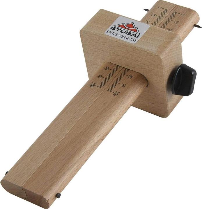 Actual product image Stubai Coating gauge double, graduation 150 mm, length 220 mm (220 mm)