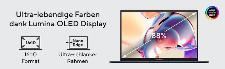 Productafbeelding ASUS Zenbook 14 (14", Intel Core Ultra 7 255H, 32 GB, 1000 GB, NL)