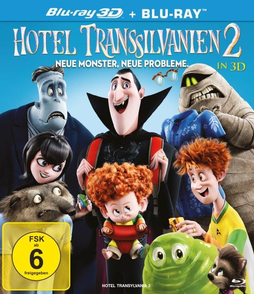 Actual product image Hotel Transylvania 2 3D (3D Blu-ray, 2016, German, English)