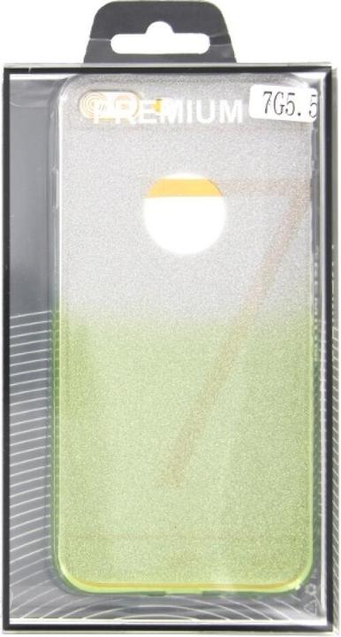 Immagine prodotto OEM Custodia in silicone TPU Shine per iPhone 7 plus - verde (Apple iPhone 7 Plus)