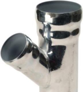 Actual product image ACO GM-X DN 70X70 grenrør 45gr. - Galvaniseret