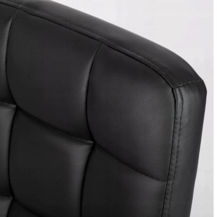 Immagine prodotto WfG Öko-Leder Bürostuhl BÜRO-STUHL Schreibtischstuhl Bürodrehstuhl Schwarz