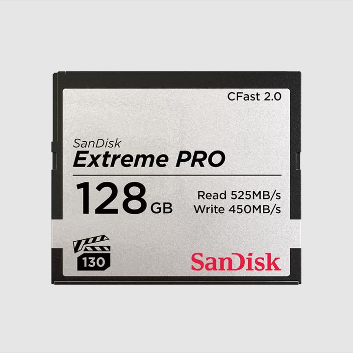 Produktbild SanDisk CFast Card Extreme Pro 128GB (128 GB, CFast 2.0)
