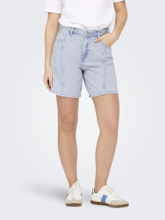 Produktbild Only ONLREBECCA Mittlere Taille Normal geschnitten Jeans-Shorts Jeans-Shorts (XS)