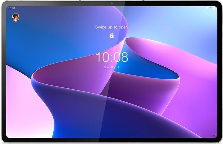 Image du produit Lenovo Tablet Tab P12 Pro inclus clavier CH et Precision Pen 3 (WLAN uniquement, 12.60", 256 Go, Storm Grey)