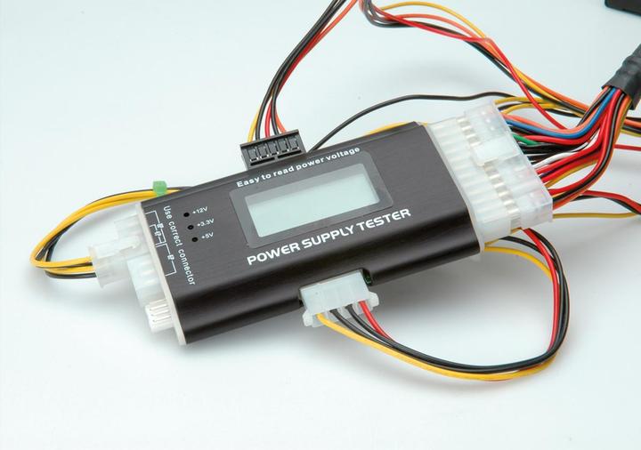 Actual product image Delock Power supply tester III with LCD