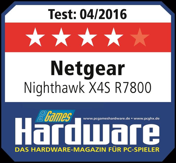 Actual product image Netgear R7800 Nighthawk X4S