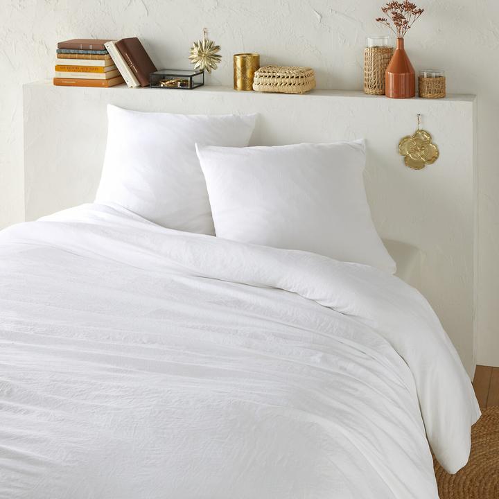 Produktbild La Redoute Interieurs Microfibre Lavee (Bettwäsche Set, 200 x 200 cm)