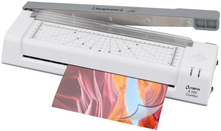 Olympia A 350 Combo DIN A3 Laminiergerät m. Hebelschneider (75 - 125 µm, A4, A3)