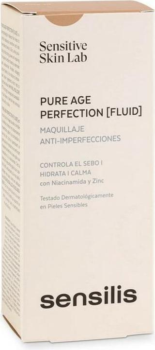 Actual product image Sensilis PURE AGE PERFECTION maquillaje anti-imperfecciones #04-pêche (04-pêche)