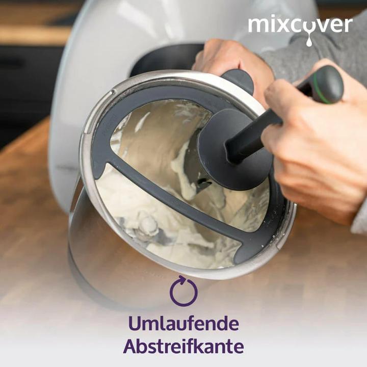Produktbild Mixcover Deckelhalter und Abstreifhilfe kompatibel mit Thermomix TM6 TM5 TM31