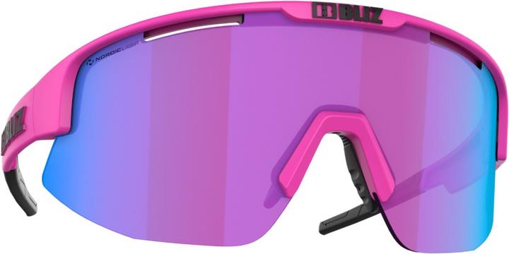 Actual product image Bliz Matrix Nano Optic Nordic Light (Matt Neon Pink, Begonia, Violet w Blue Multi)