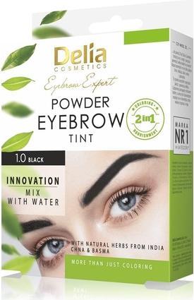 Immagine prodotto Delia Cosmetics Delia - Henné per sopracciglia in polvere 1.0ack 4g (Nero)