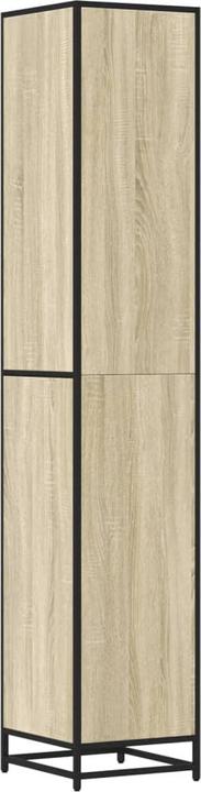 Produktbild VidaXL Badschrank Hochschrank Badezimmerschrank Schrank Badmöbel Sonoma-Eiche