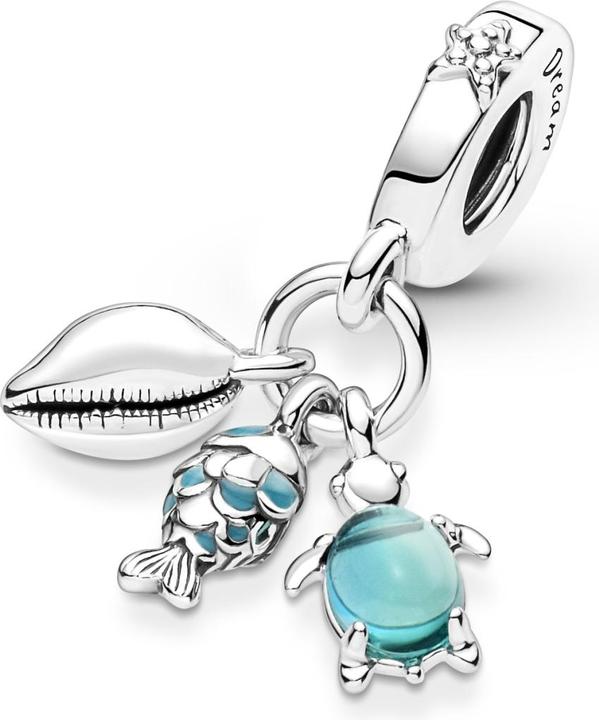 Produktbild Pandora Fisch Meeresschidkröte Muschel (Silber 925, Emaille)