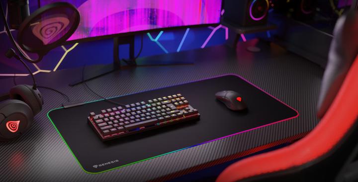 Actual product image Genesis Podkładka BORON 500 XXL RGB LOGO (NPG-2110) (XXL)