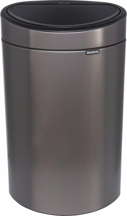 Immagine prodotto Brabantia Pattumiera Touch Bin Nuovo, riciclo, 23+10 L Platinum (33 l)