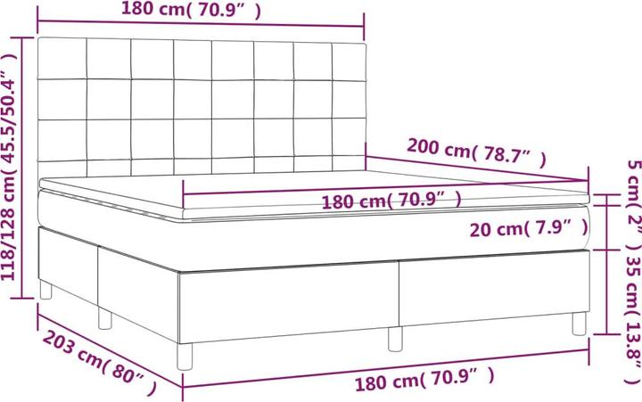 Image du produit VidaXL Arielle (180 x 200 cm)