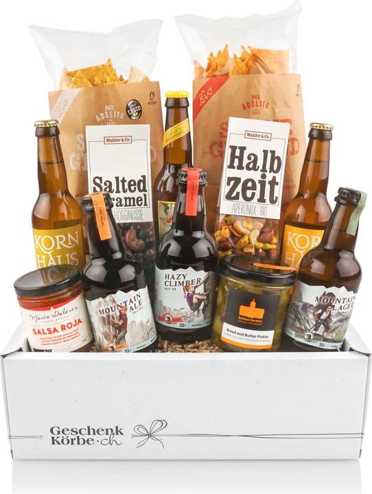 Immagine prodotto Geschenkkörbe CH Cesto regalo "Birra e patatine