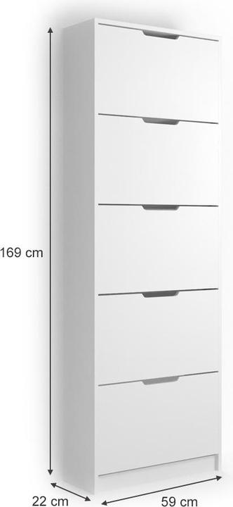 Produktbild Vicco Luca (60 x 169 x 22 cm)