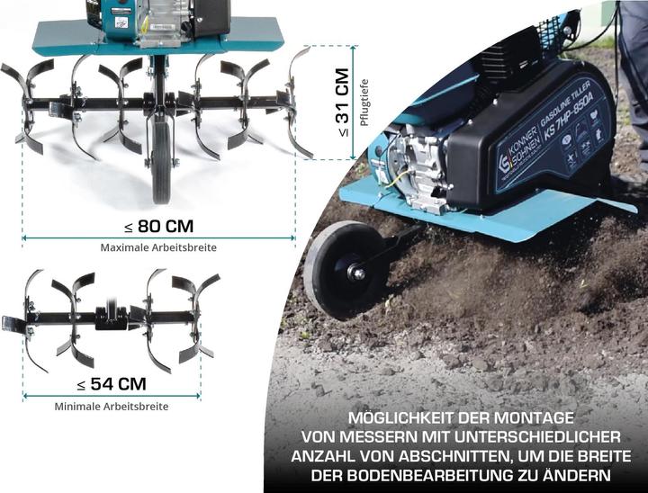 Produktbild Könner & Söhnen KS 7HP-850A