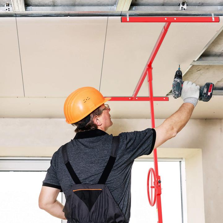 Produktbild Wiltec Plattenheber 40kg 170-290cm Montagehilfe Paneelheber Trockenbau Lift (40 kg)