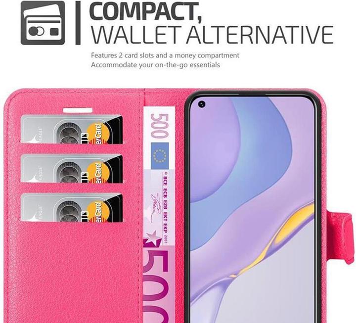 Actual product image Cadorabo Book with stand function cover (Huawei Nova 7 5G)