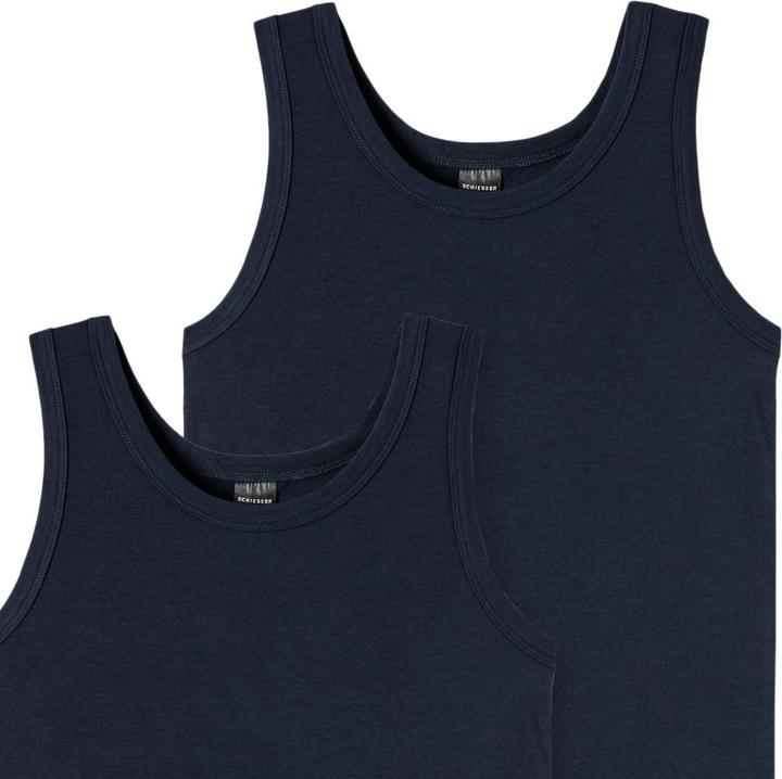 Immagine prodotto Schiesser Confezione da 4 ragazzi adolescenti - Maglia intima in cotone organico 95/5 (140)