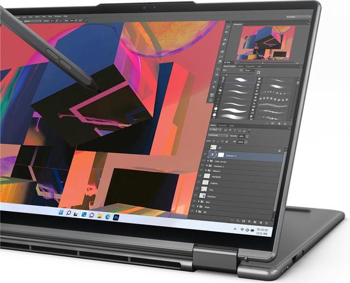 Image du produit Lenovo Yoga 7 82QF0046GE - 14-inch 2.8K OLED Touch, Ryzen 5 6600U, 16GB RAM, 512GB SSD, Digit (14", AMD Ryzen 5 6600U, 16 Go, 512 Go, DE)