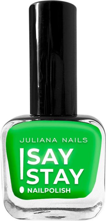 Image du produit Juliana Nails Say Stay! Vernis à ongles Neon Hashtag Green (Hashtag vert fluo, Vernis couleur)