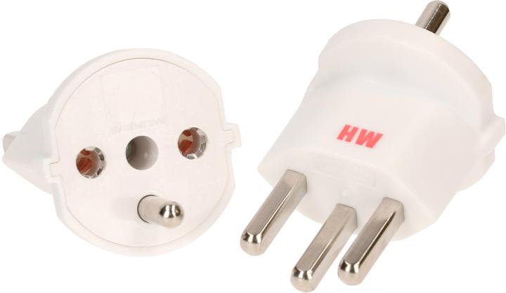 Max Hauri Fixadapter (Typ 23, CEE 7/7)