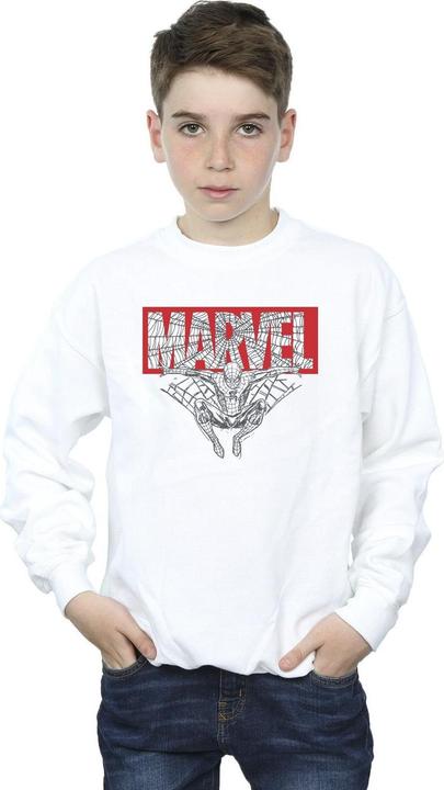 Immagine prodotto Spider Man Logo Red Felpa Ragazzi (152, 158)