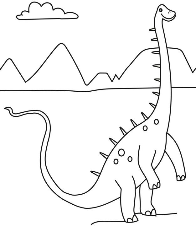 Actual product image Mein dicker Dinosaurier-Malblock