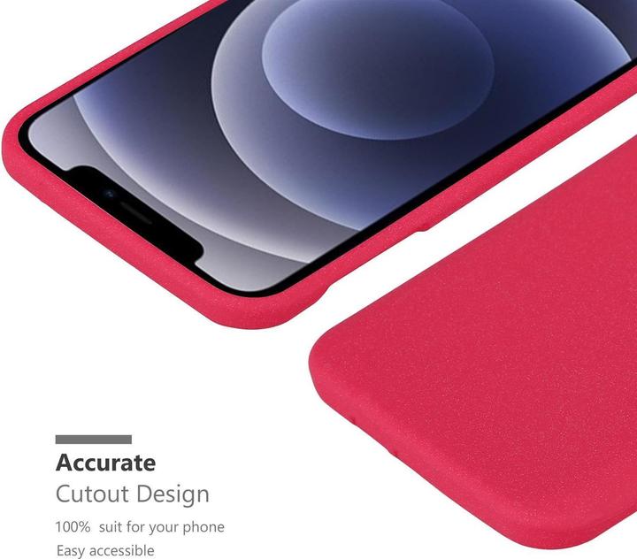 Productafbeelding Cadorabo TPU Frosted Cover (Apple iPhone 12, Realme 12 Pro+)