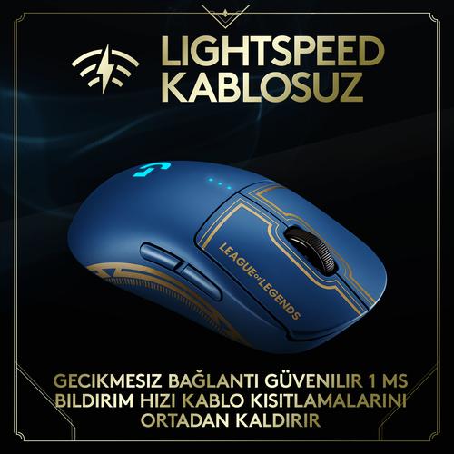 Immagine prodotto Logitech G Pro League of Legends Edition (Senza fili, Cablato)