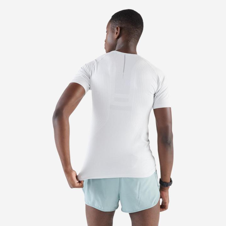Produktbild Kiprun Laufshirt kurzarm - 500 Komfort Slim weiss (S)
