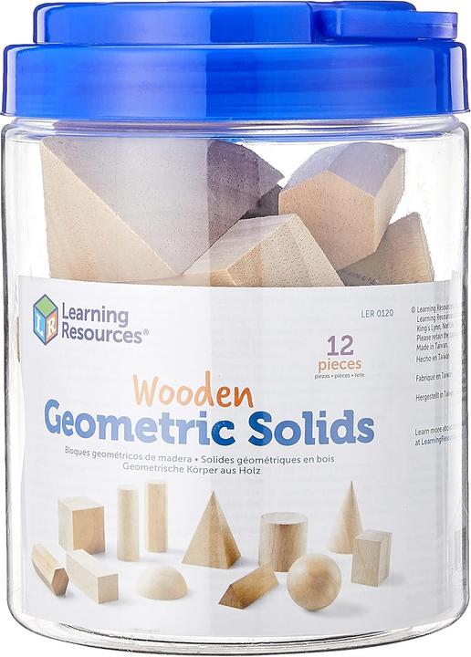 Immagine prodotto Learning Resources Geometrische Körper (Inglese, Multilingue)