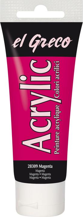 Image du produit Kreul el Greco Acrylic 75ml (Magenta, 75 ml)