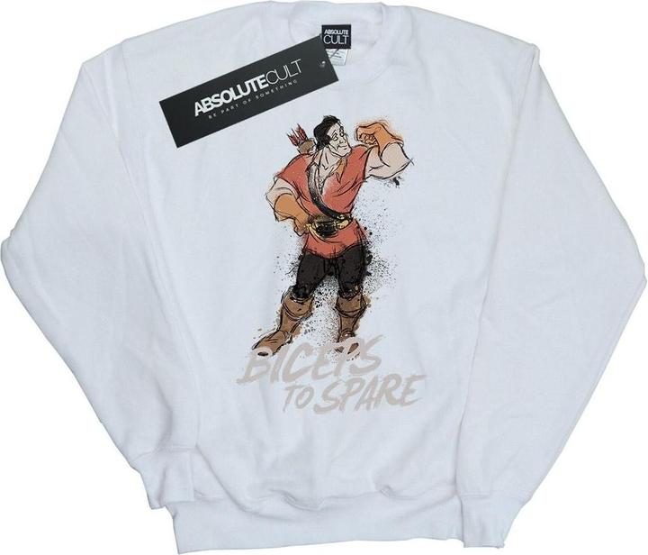 Immagine prodotto Disney Beauty And The Beast Gaston Biceps To Spare Felpa Ragazzi (152, 158)