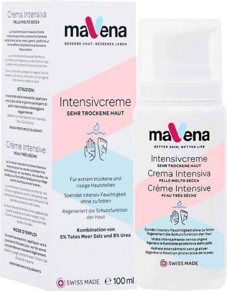 Actual product image Mavena Intensivcreme (Foot cream & foot gel, 100 ml)
