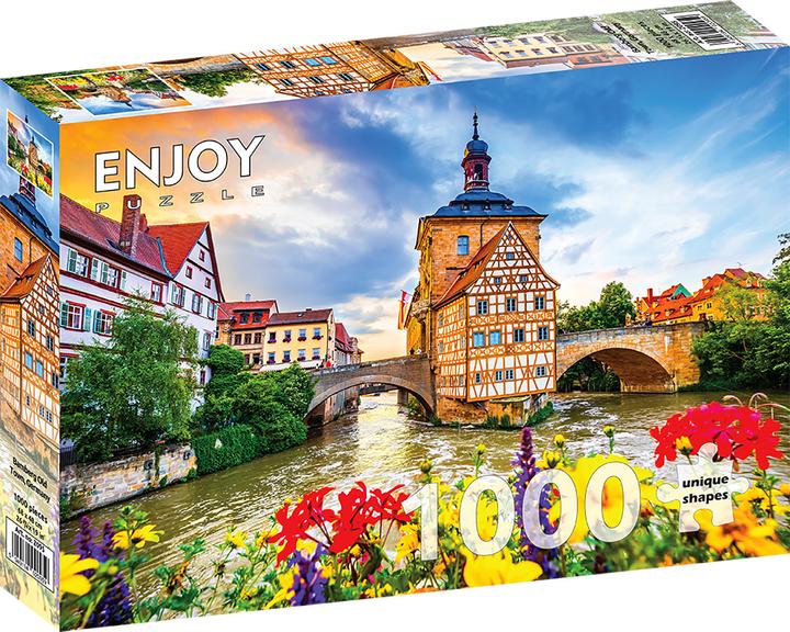 Produktbild Enjoy Puzzle ENJOY-2095 - Bamberg Old Town, Germany, Puzzle, 1000 Teile (1000 Teile)