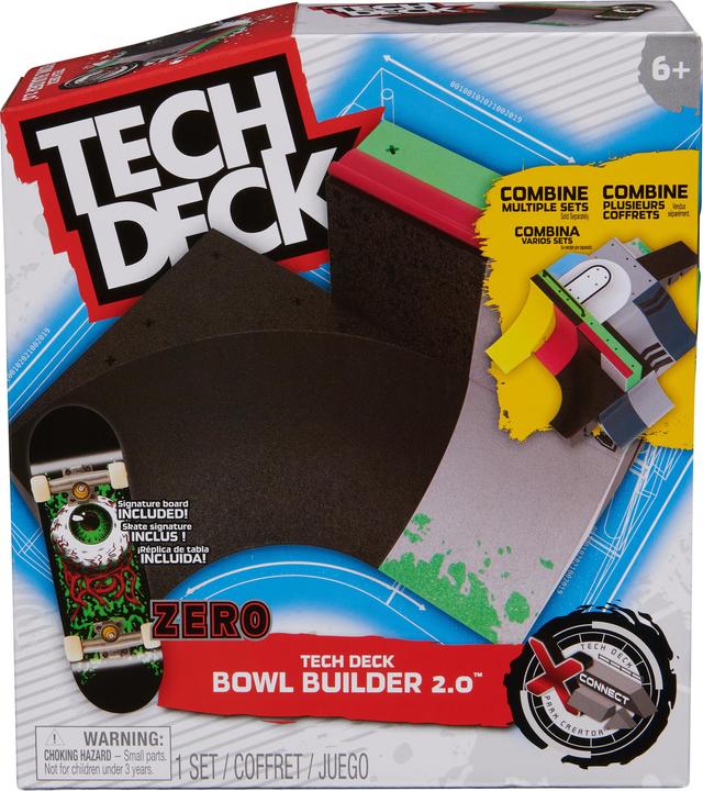 Immagine prodotto Spin Master Tech Deck - X-Connect Park Creator-Zero Bowl Builder (6069424)