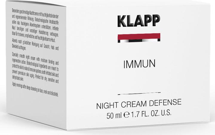 Produktbild Klapp IMMUN Night Cream Defense 50 ml (30 ml, Nachtcreme)