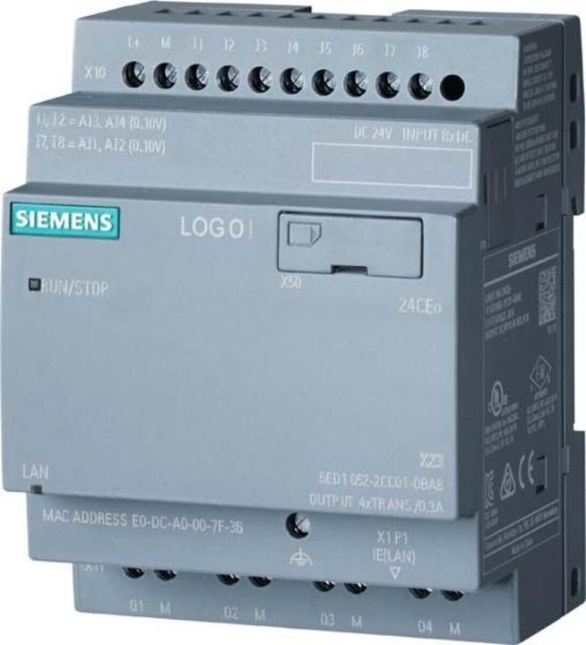 Immagine prodotto Siemens SIEM 6ED1052-2CC08-0BA2 LOGO! 24 CEo